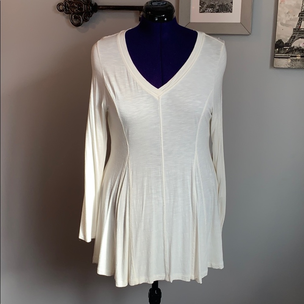 Soft Surroundings Cream Tunic